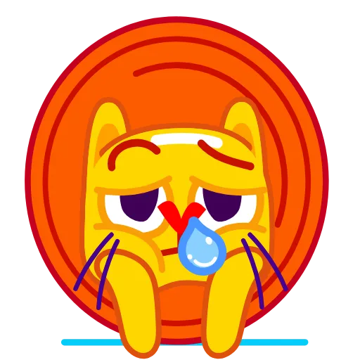 😪 Стикер «Leo the Cat» для Telegram