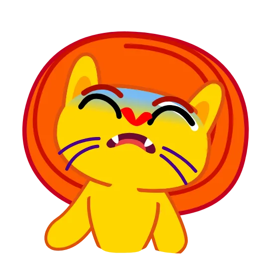😨 Стикер «Leo the Cat» для Telegram