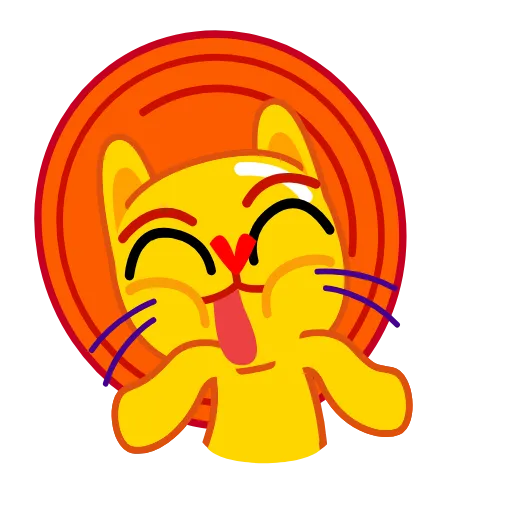 🤷‍♂️ Стикер «Leo the Cat» для Telegram
