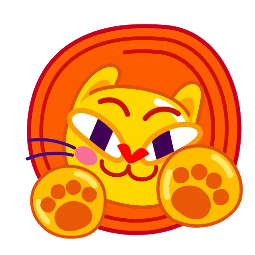 👅 Стикер «Leo the Cat» для Telegram