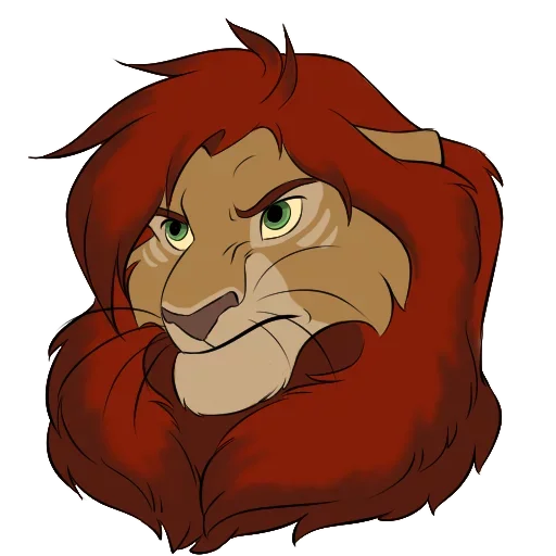 😙 Стикер «Lion Life» для Telegram