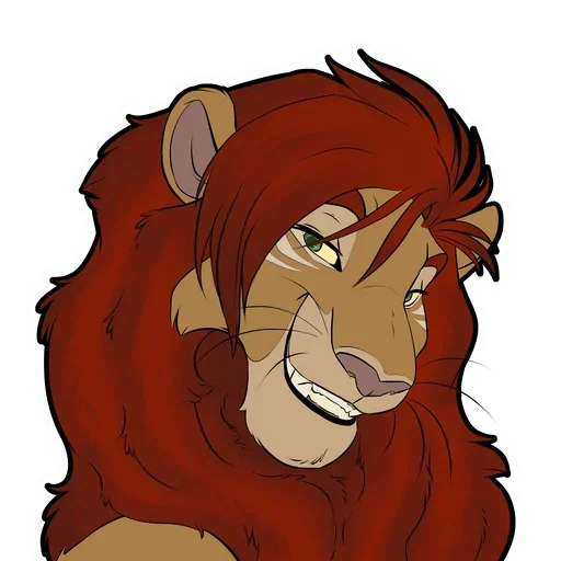 😫 Стикер «Lion Life» для Telegram