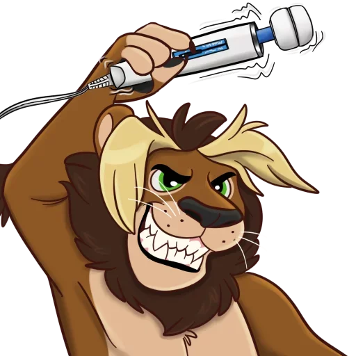 🤨 Стикер «Lion Sexy King» для Telegram