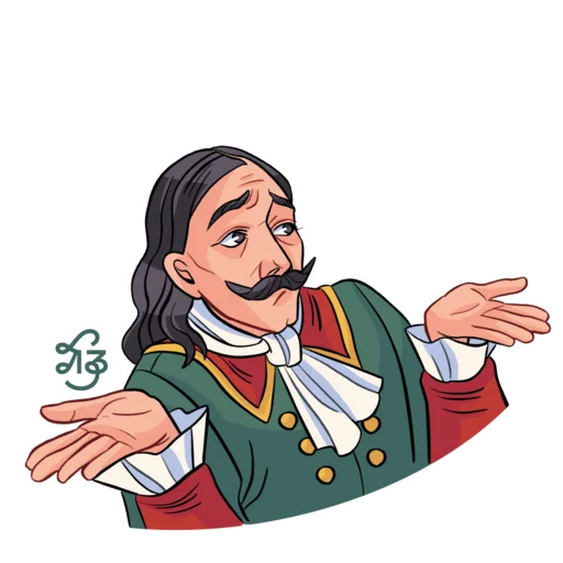 🤷‍♂️ Стикер «Петр на Липецкой Земле» для Telegram