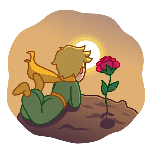 Стикер 9 Little Prince