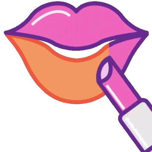 💄 Стикер «Губы Поцелуй» для Telegram