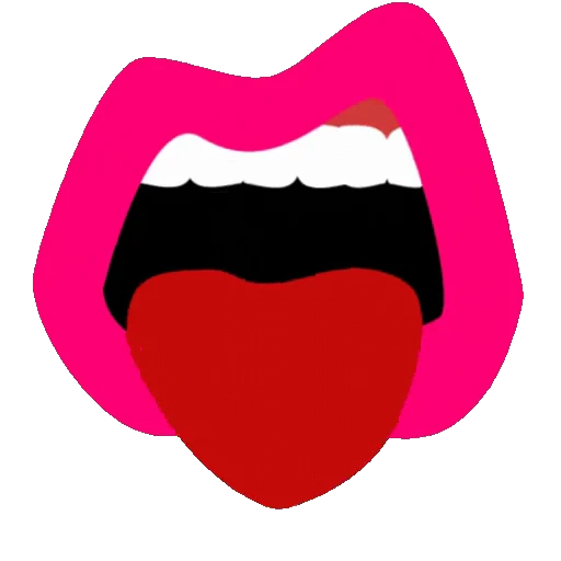 👅 Стикер «Губы Поцелуй» для Telegram