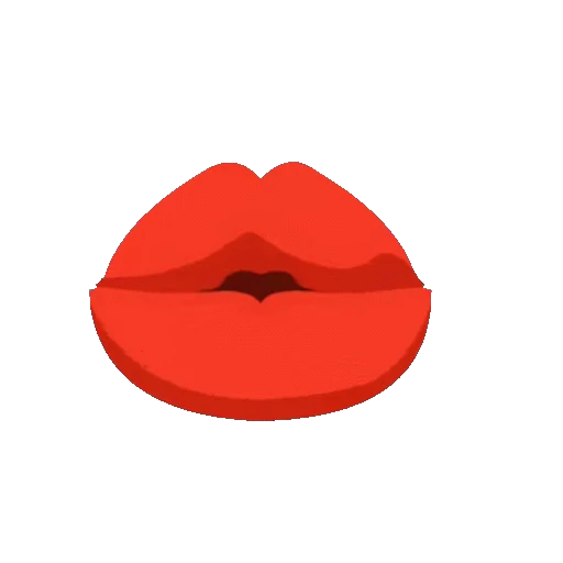 👄 Стикер «Губы Поцелуй» для Telegram