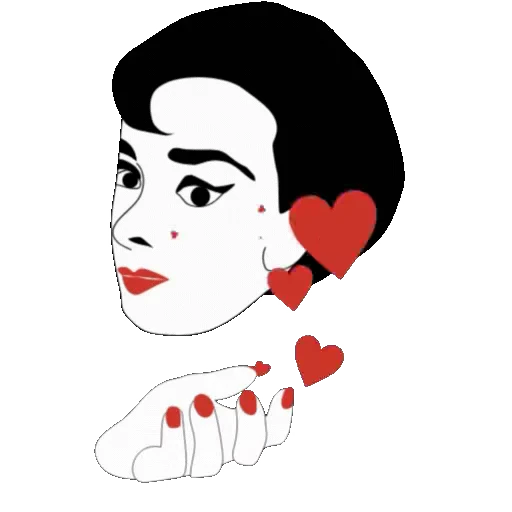 😘 Стикер «Губы Поцелуй» для Telegram