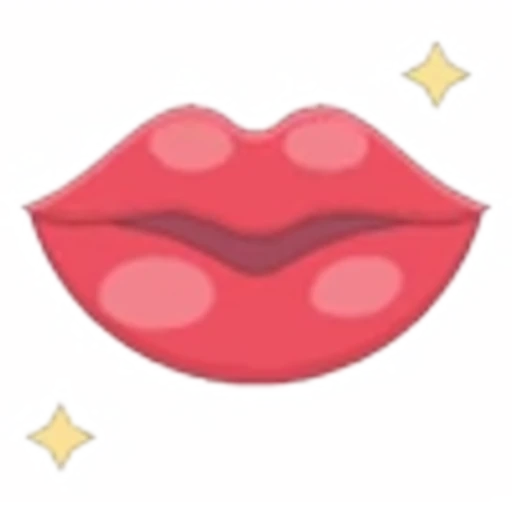 🌟 Эмодзи «Губы-Поцелуй» для Telegram