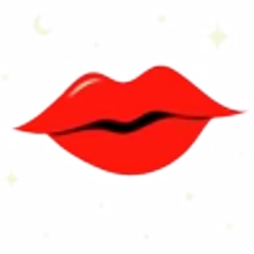 🌟 Эмодзи «Губы-Поцелуй» для Telegram