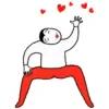 🌟 Эмодзи «Губы-Поцелуй» для Telegram