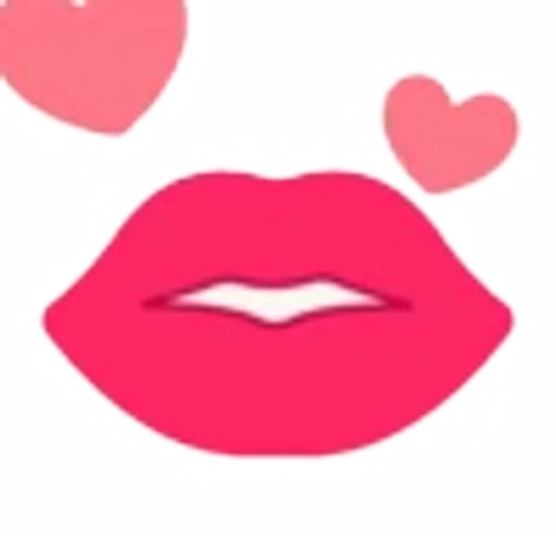 🌟 Эмодзи «Губы-Поцелуй» для Telegram