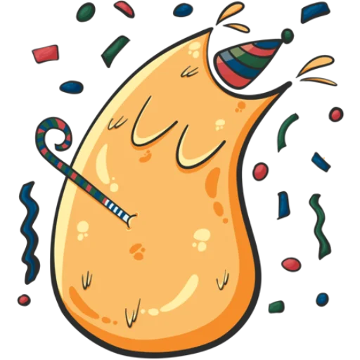 🥳 Стикер «Liquid Owlet» для Telegram