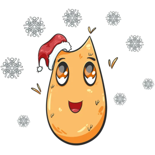 🎅 Стикер «Liquid Owlet» для Telegram