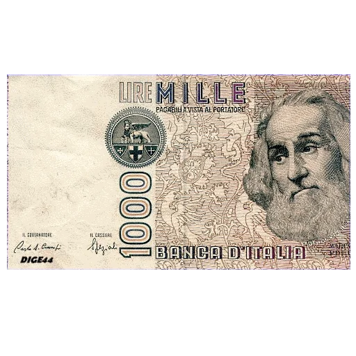 1️⃣ Стикер «??LIRA ITALIANA» для Telegram