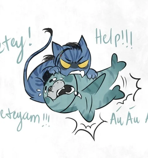 🌊 Стикер «Neteyam» для Telegram