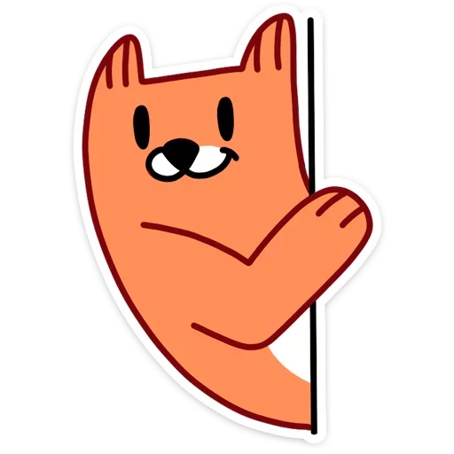 😏 Стикер «Лис из вк» для Telegram
