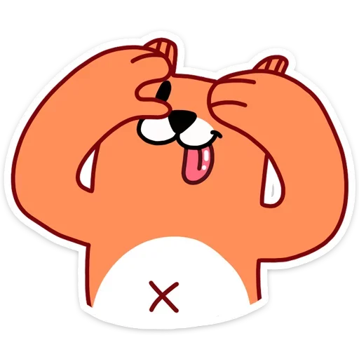 🙈 Стикер «Лис из вк» для Telegram