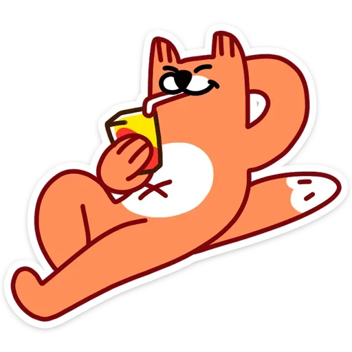 😎 Стикер «Лис из вк» для Telegram