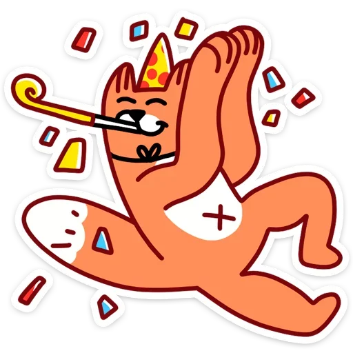 🎉 Стикер «Лис из вк» для Telegram