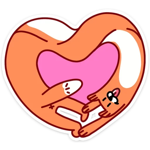 ❤ Стикер «Лис из вк» для Telegram