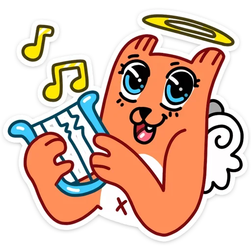 👰 Стикер «Лис из вк» для Telegram