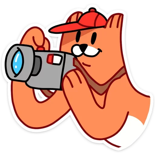 📸 Стикер «Лис из вк» для Telegram