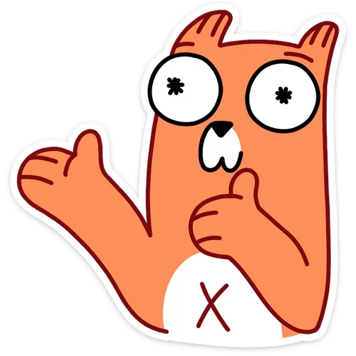 👍 Стикер «Лис из вк» для Telegram