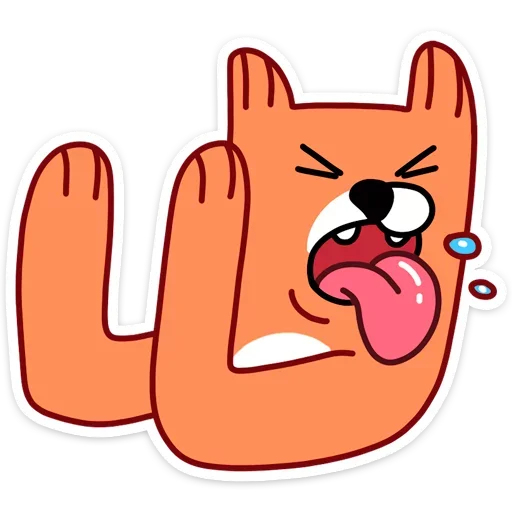 😝 Стикер «Лис из вк» для Telegram