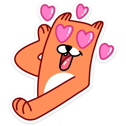 😍 Стикер «Лис из вк» для Telegram
