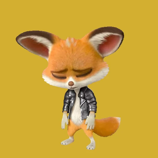 🦊 Стикер «Лис ловелас» для Telegram