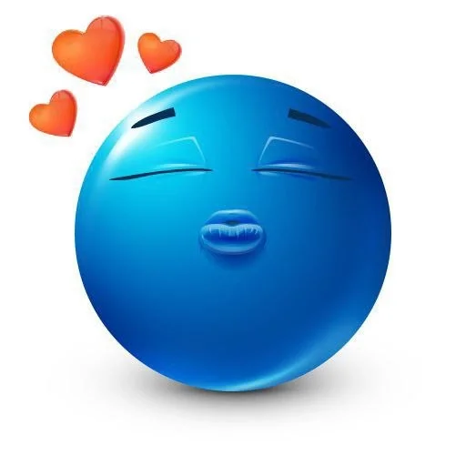 😘 Стикер «синий челик» для Telegram