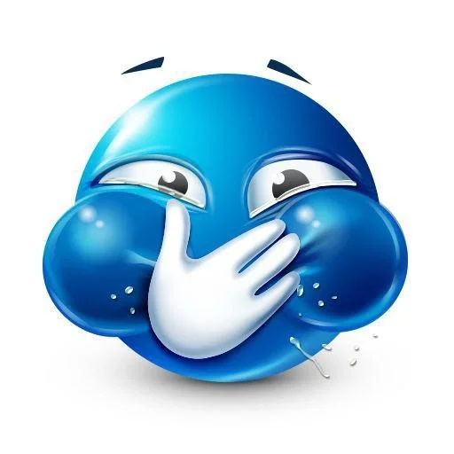 🥲 Стикер «синий челик» для Telegram