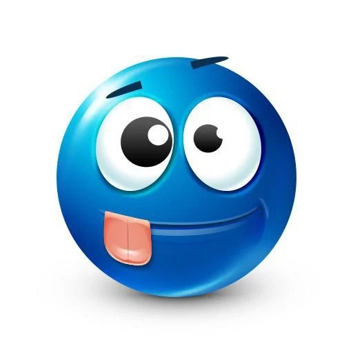 😜 Стикер «синий челик» для Telegram