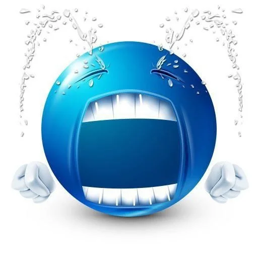 😭 Стикер «синий челик» для Telegram