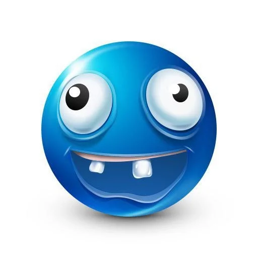 😵‍💫 Стикер «синий челик» для Telegram