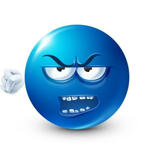 😧 Стикер «синий челик» для Telegram