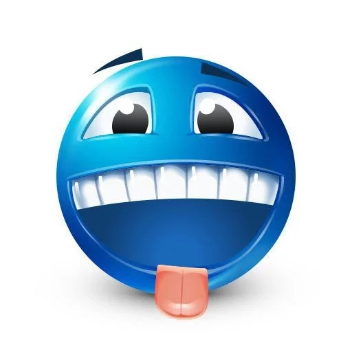 😛 Стикер «синий челик» для Telegram