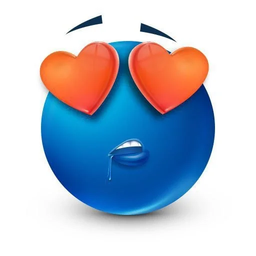 😍 Стикер «синий челик» для Telegram