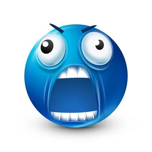 🥴 Стикер «синий челик» для Telegram