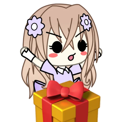 🎁 Стикер «lisa purple» для Telegram