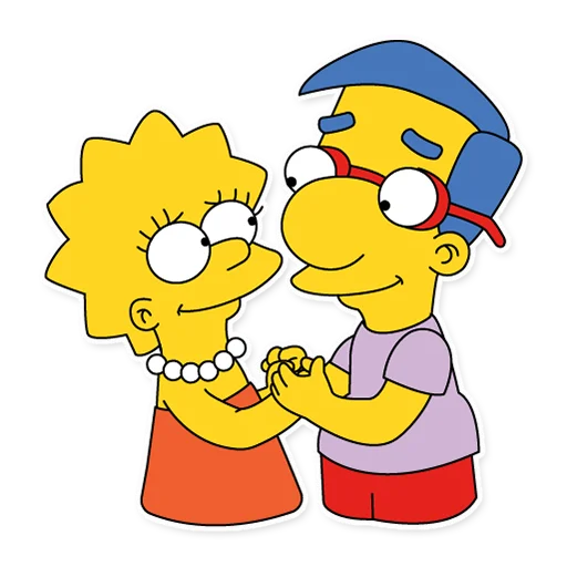 💑 Стикер «Lisa Simpson» для Telegram