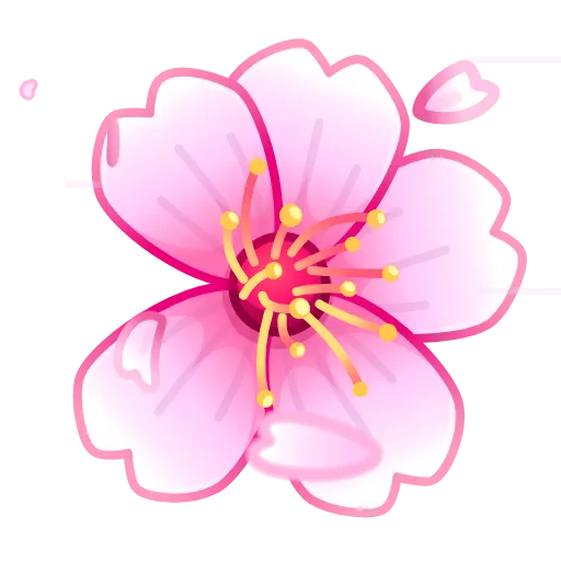 🌸 Стикер «( ) Lishu 彡» для Telegram