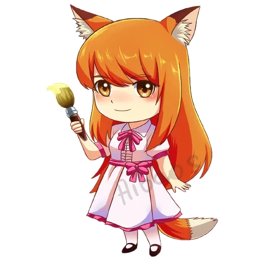 😟 Стикер «Lisichki Chan» для Telegram