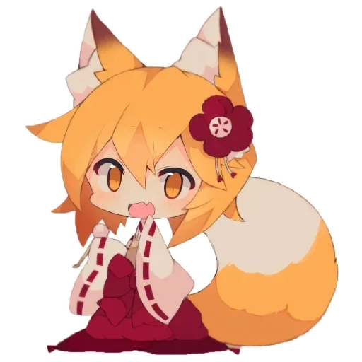 😑 Стикер «Lisichki Chan» для Telegram