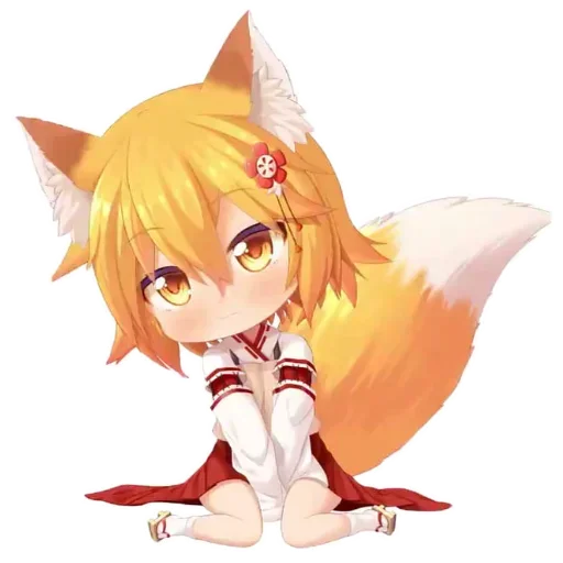 😑 Стикер «Lisichki Chan» для Telegram