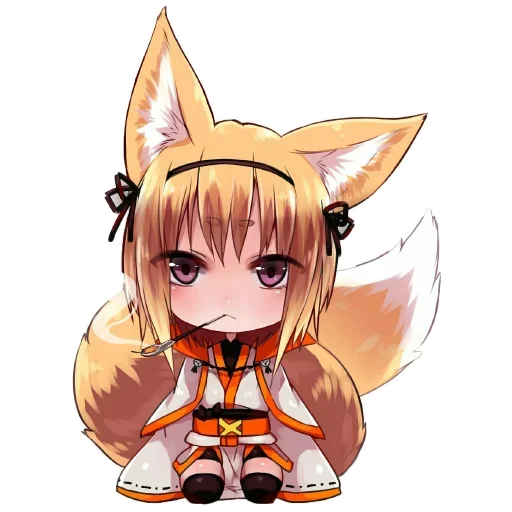😑 Стикер «Lisichki Chan» для Telegram