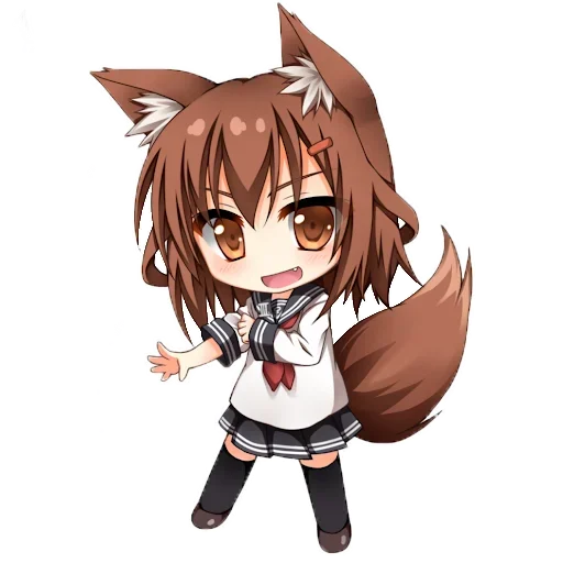 😐 Стикер «Lisichki Chan» для Telegram