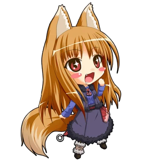 😑 Стикер «Lisichki Chan» для Telegram
